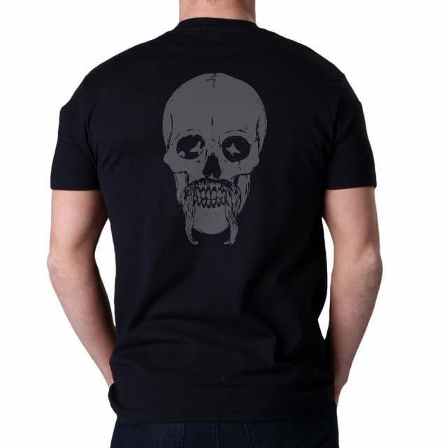 Black - Mens - Tattoo Skull T-Shirt